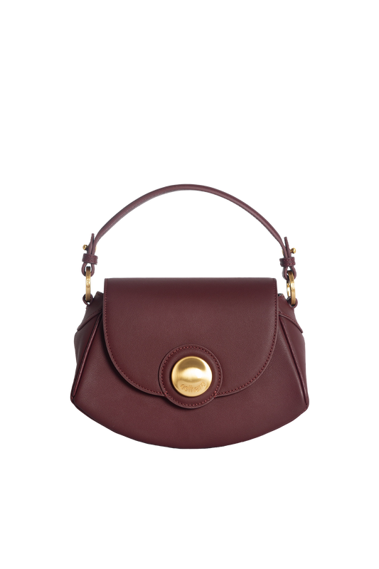 7PM handbag burgundy