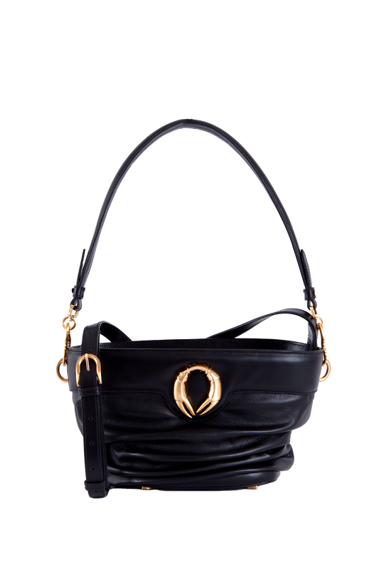 Crab Claws Shoulder Bag Preta