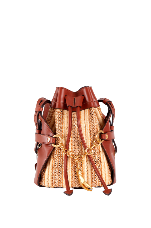 Crab Raffia Crossbody Balaio